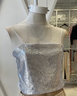 MUSC LENTEJUELAS COMBINADA ESPALDA TUL