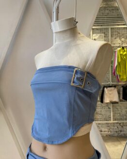 STRAPLES BENGALINA CON CINTO