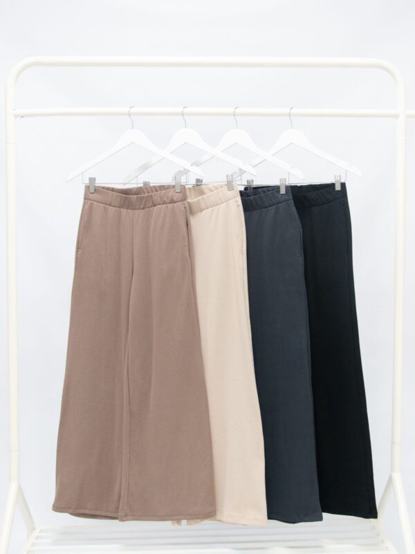 Joggings rib frizado