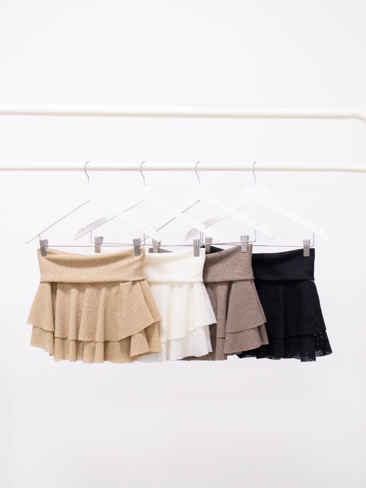 MINI C/ SHORT TEJIDO CALADO