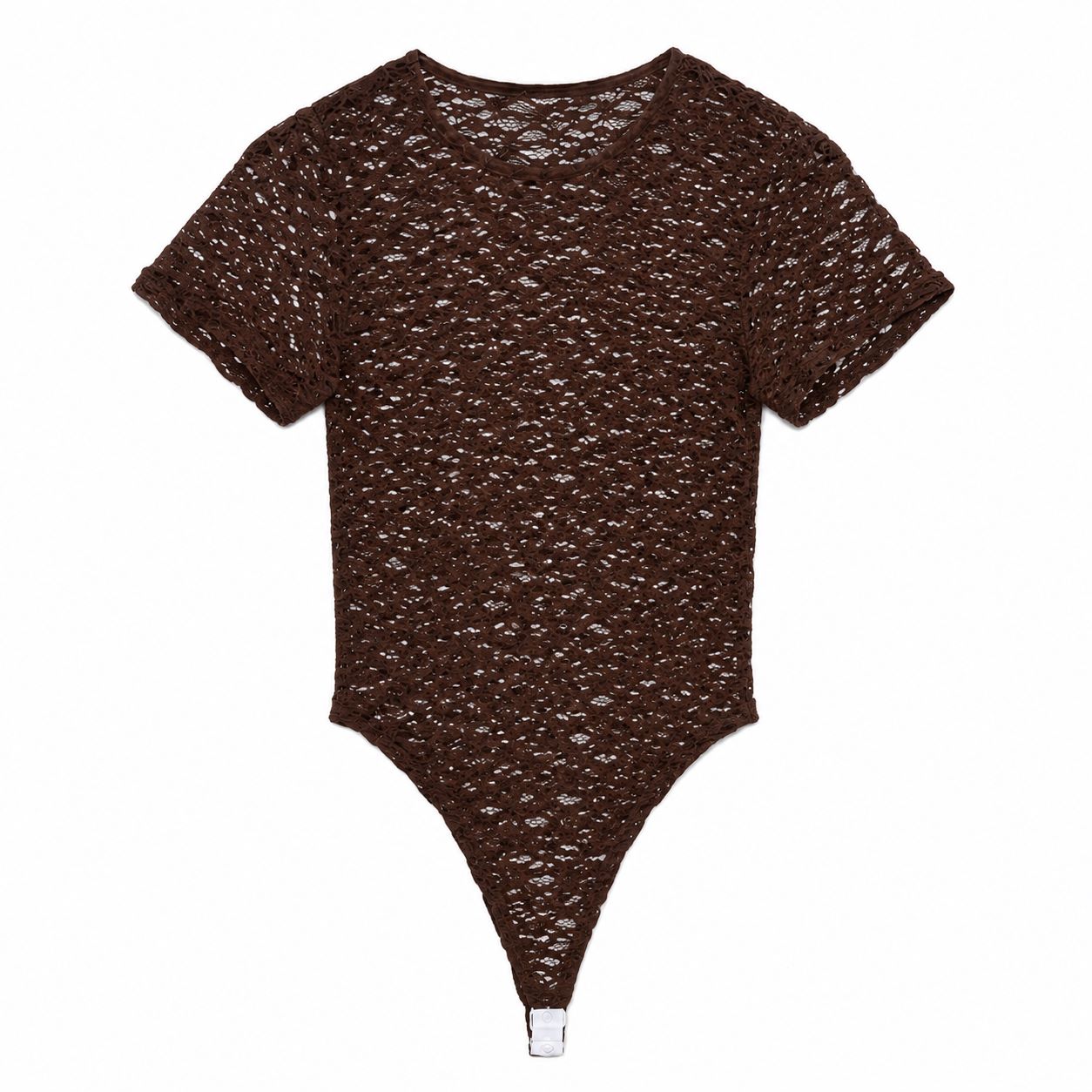 BODY ENCAJE MANGAS CORTAS